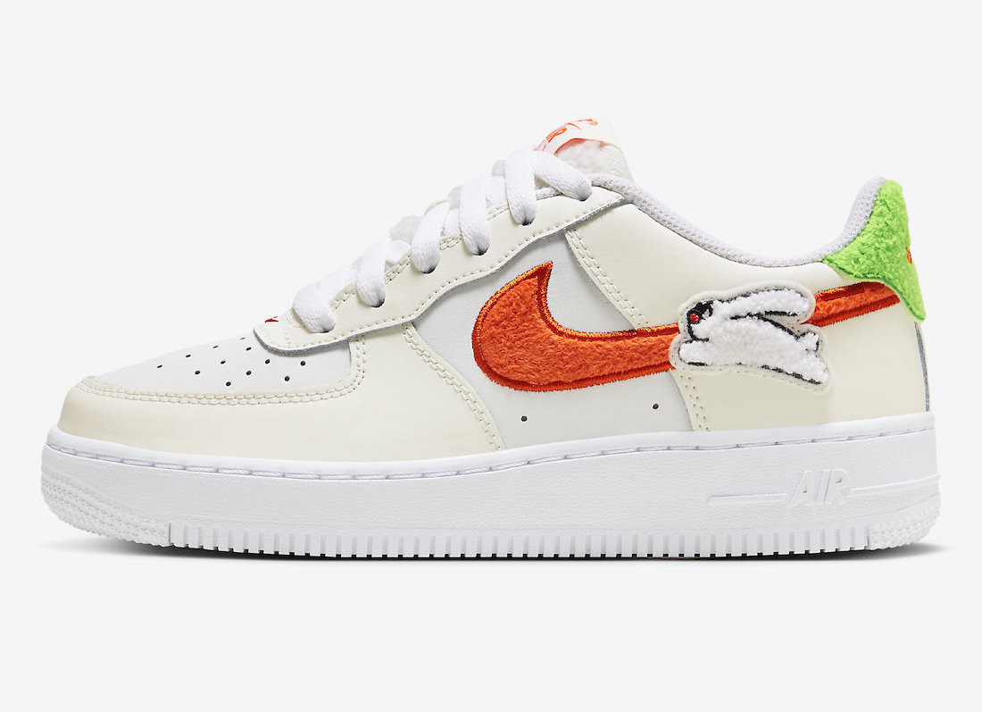 Nike Air Force 1 Low GS Year of the Rabbit D9912-181 Release Date Lateral
