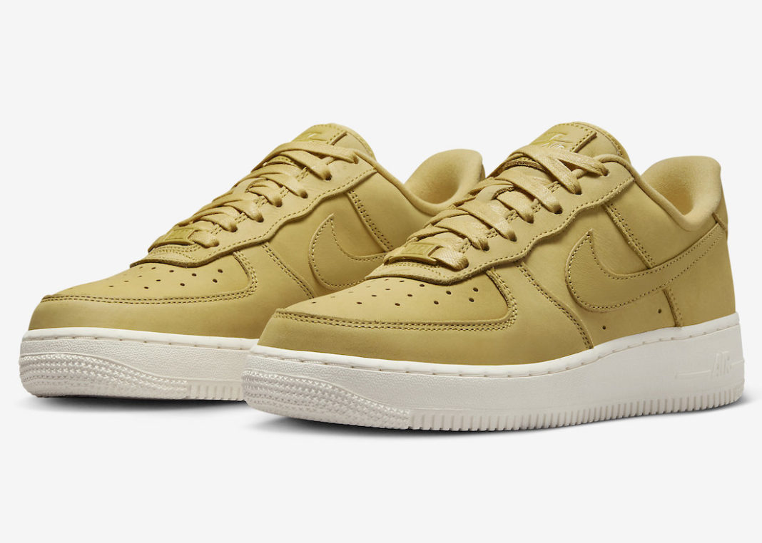Nike Air Force 1 Low Gold Nubuck DR9503-700 Release Date | SBD