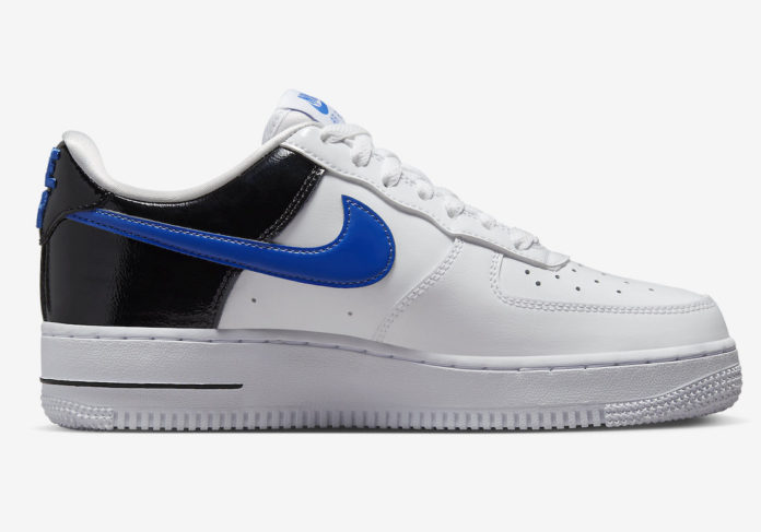 Nike Air Force 1 Low White Blue Black Patent DQ7570-400 Release Date | SBD
