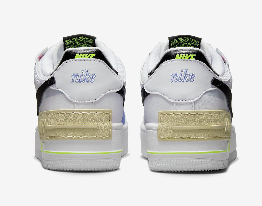 Nike Air Force 1 Shadow Pastel FJ0735-100 Release Date Heels