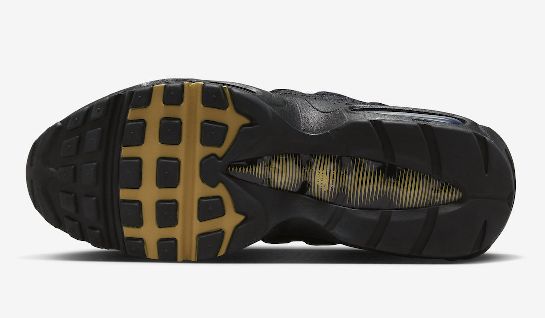 Nike Air Max 95 Black Elemental Gold DM0011-004 Release Date Outsole