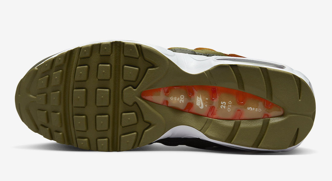 Nike Air Max 95 N7 DX5935-300 Release Date Outsole