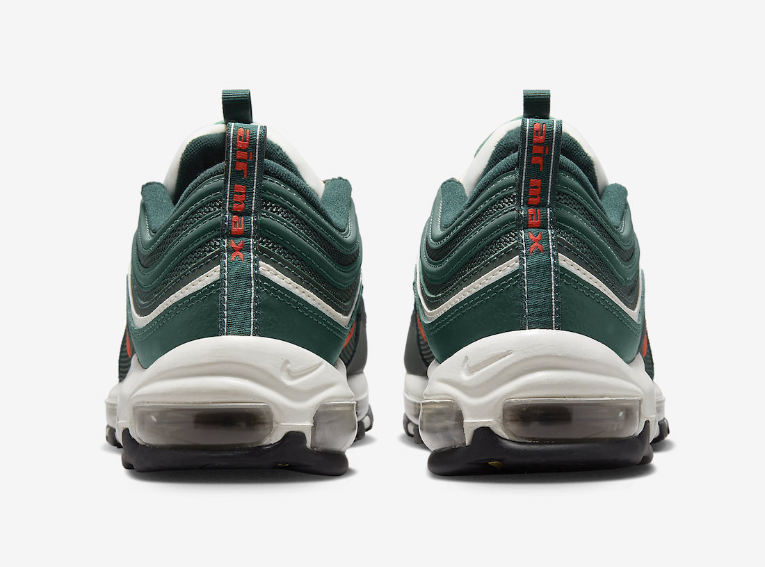 Nike Air Max 97 Athletic Company Pro Green FD0344-397 Release Date Heel