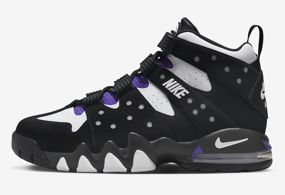 2015 white nike with air maxes men boots OG Black White Pure Purple FQ8233-001