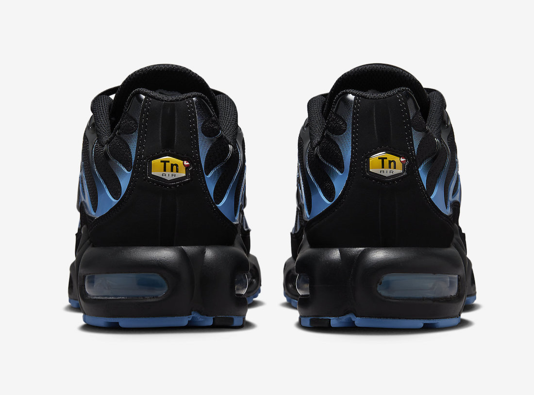 Nike Air Max Plus Black University Blue DM0032-005 Release Date Heel