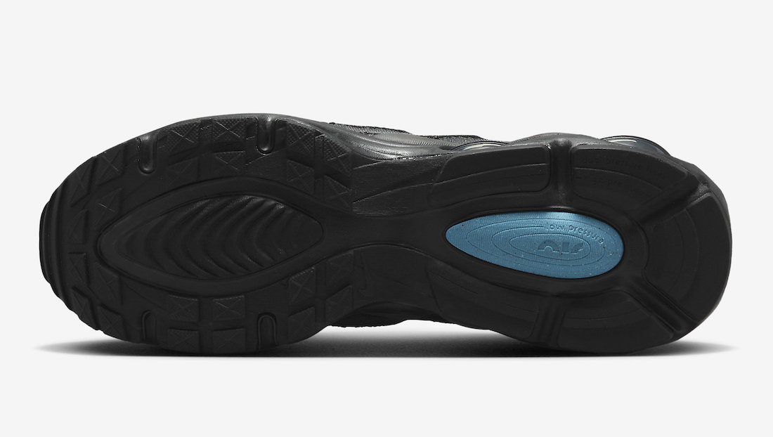 Nike Air Max TW Black University Blue FD9750-001 Release Date Outsole