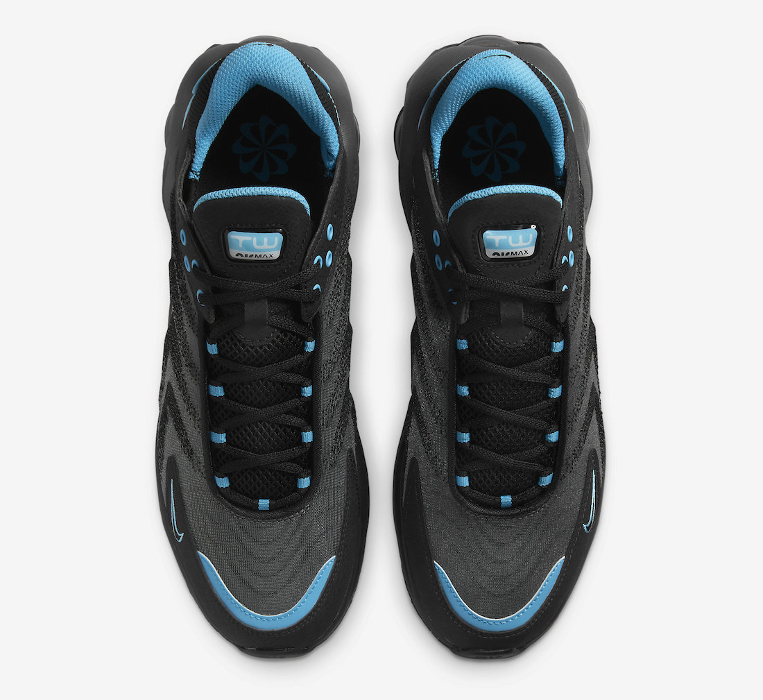 Nike Air Max TW Black University Blue FD9750-001 Release Date Top