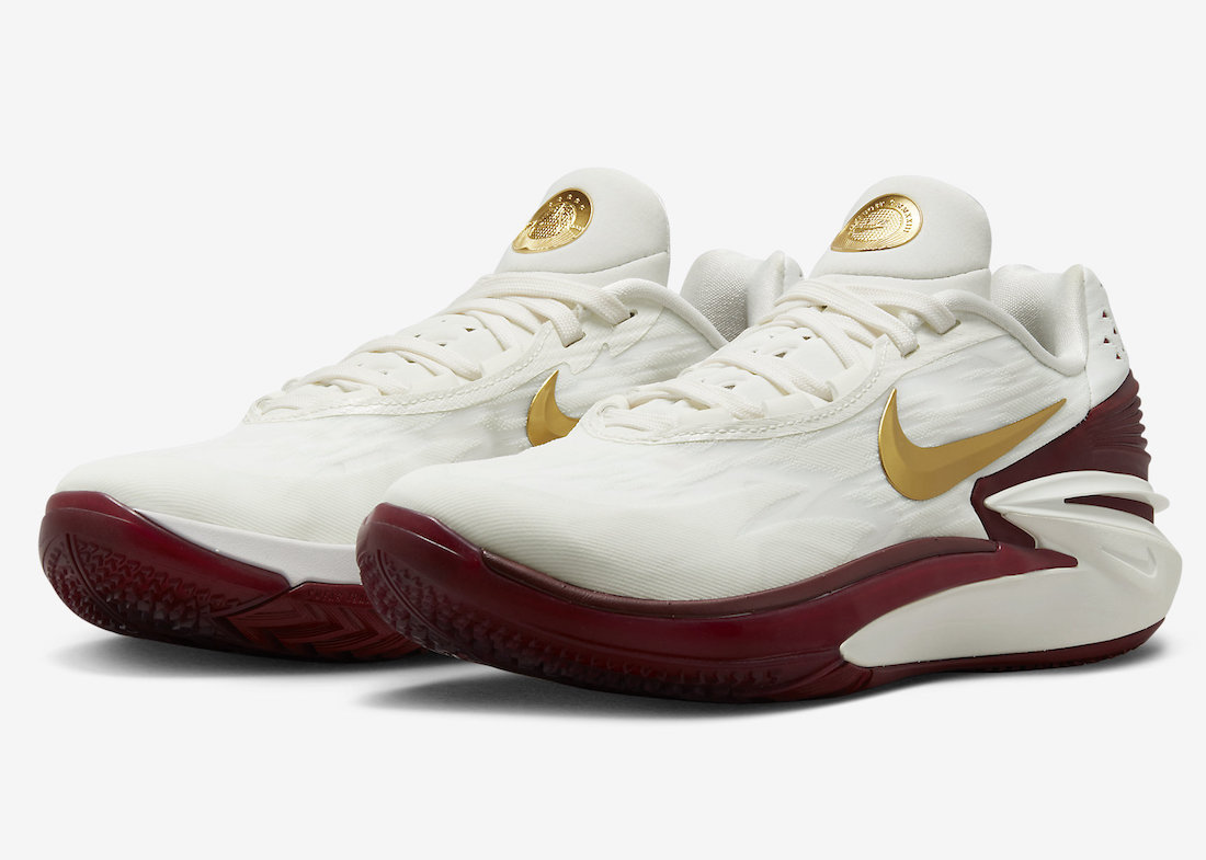 womens white nike neutral ride shoes black pants 2 Summit White Metallic Gold University Red Team Red Coconut Milk Night Maroon FN0299-121 Release Date