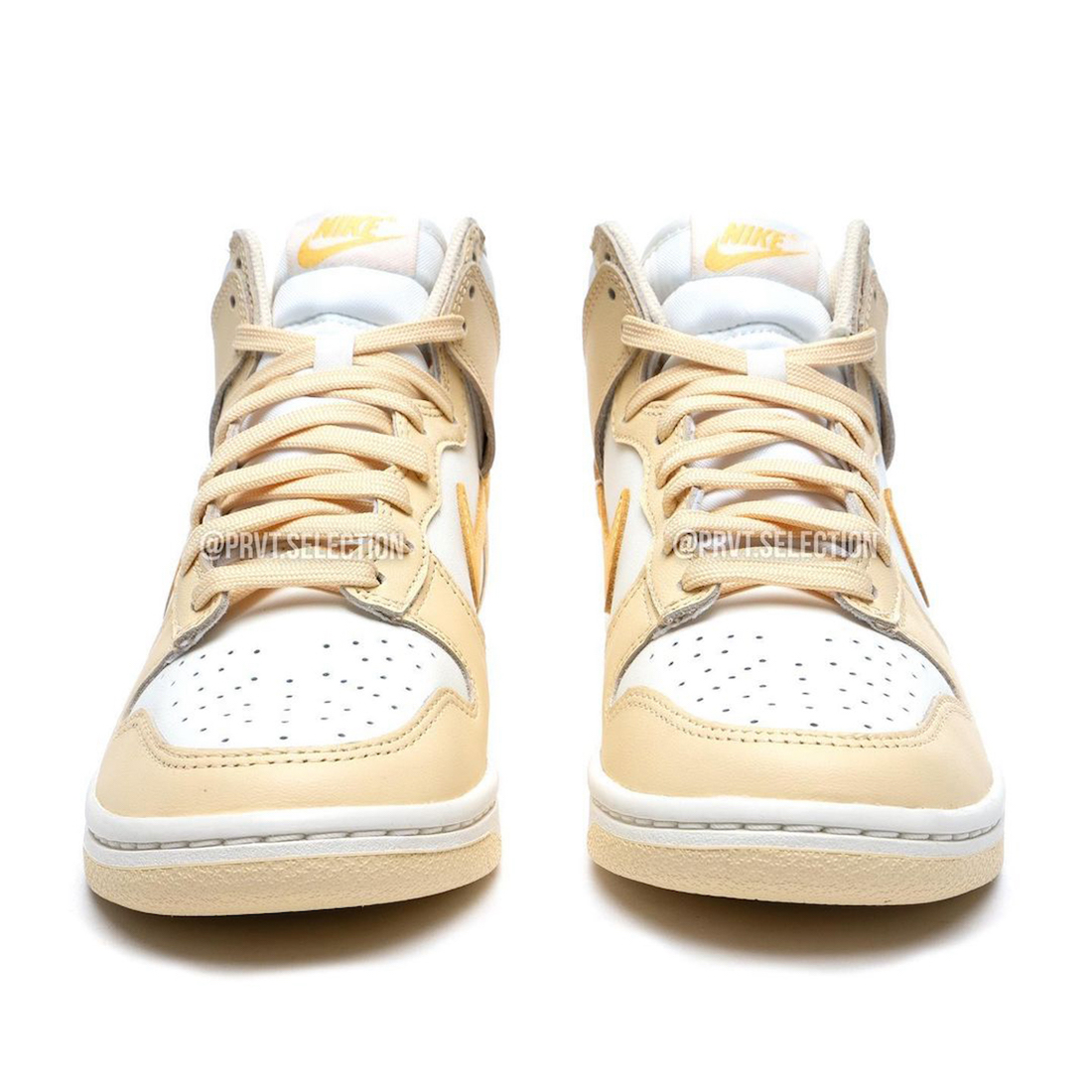 Nike Dunk High Pale Vanilla Topaz Gold Sail DD1869-201 Release Date Front