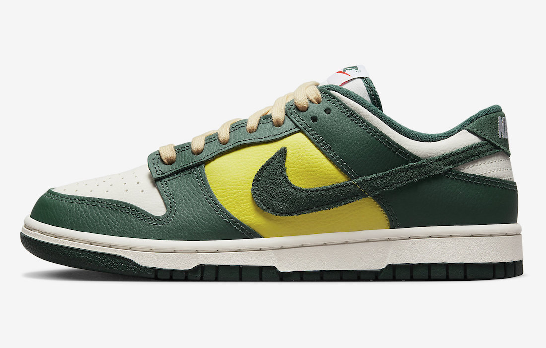 Nike Dunk Low Noble Green Athletic Company FD0350-133 Release Date