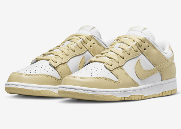 Nike Dunk Low Team Gold DV0833-100 Release Date-4 Nike Dunk Low Team Gold DV0833-100 Release Date