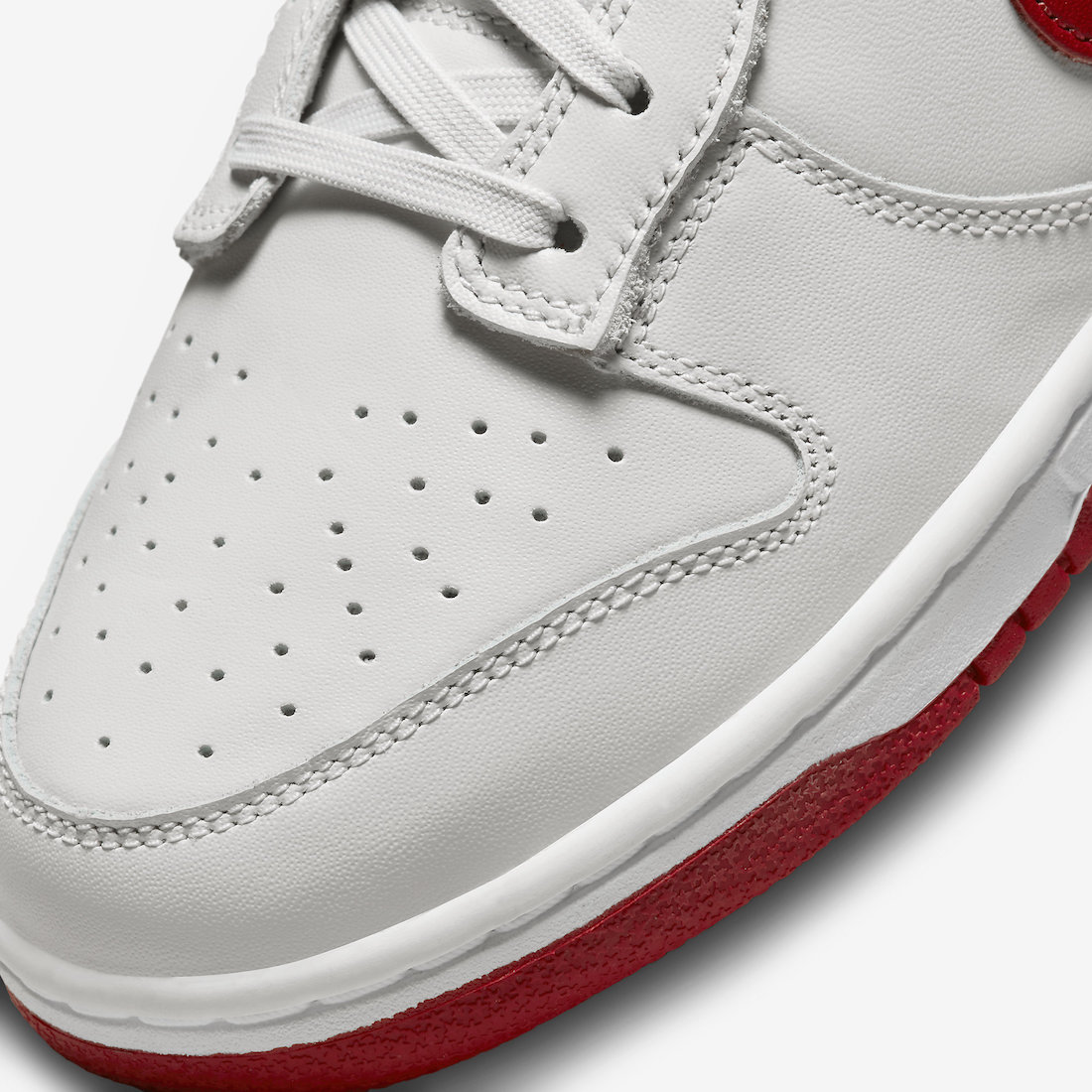 Nike Dunk Low Vast Grey Varsity Red FJ0832-011 Release Date | SBD