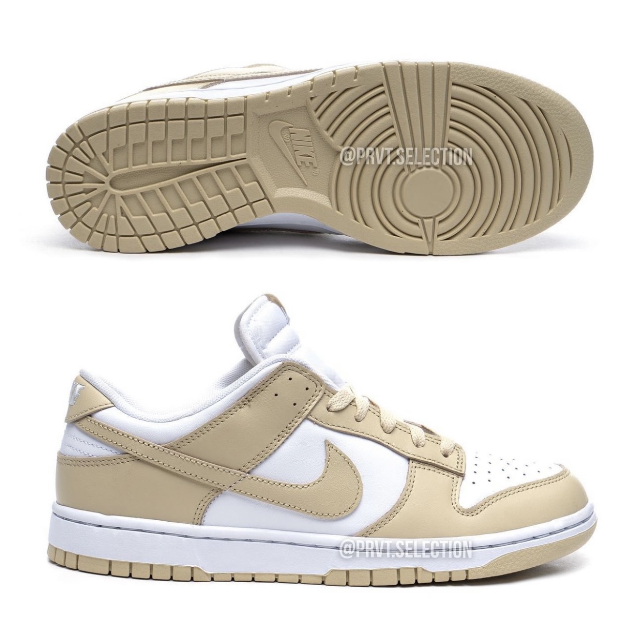 Nike Dunk Low White Team Gold DV0833-100 Release Date Outsole