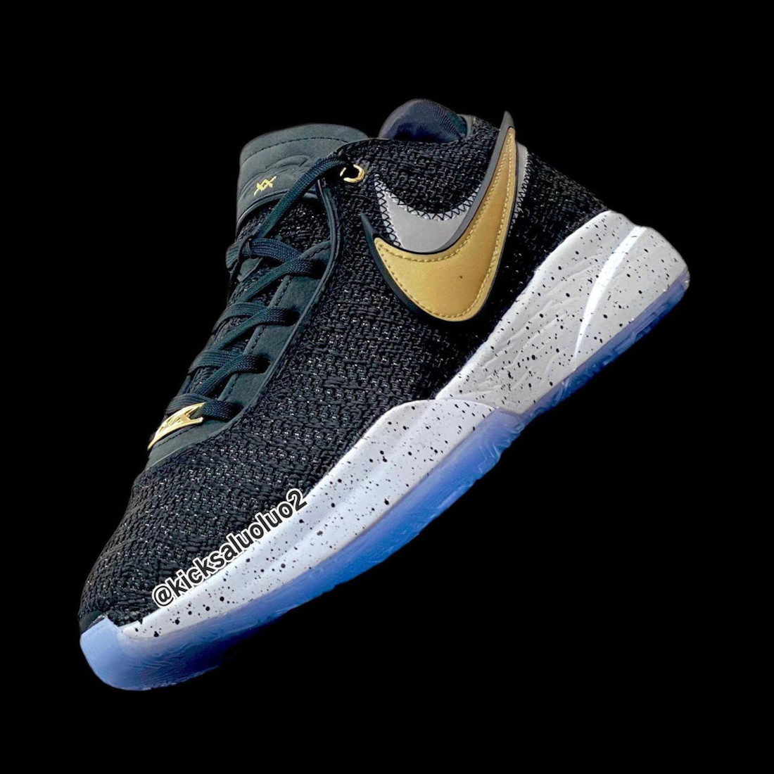 Nike LeBron 20 Black Gold Release Date 1