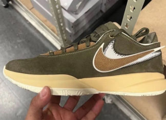 Nike LeBron 20 Olive Suede Release Date 324x235