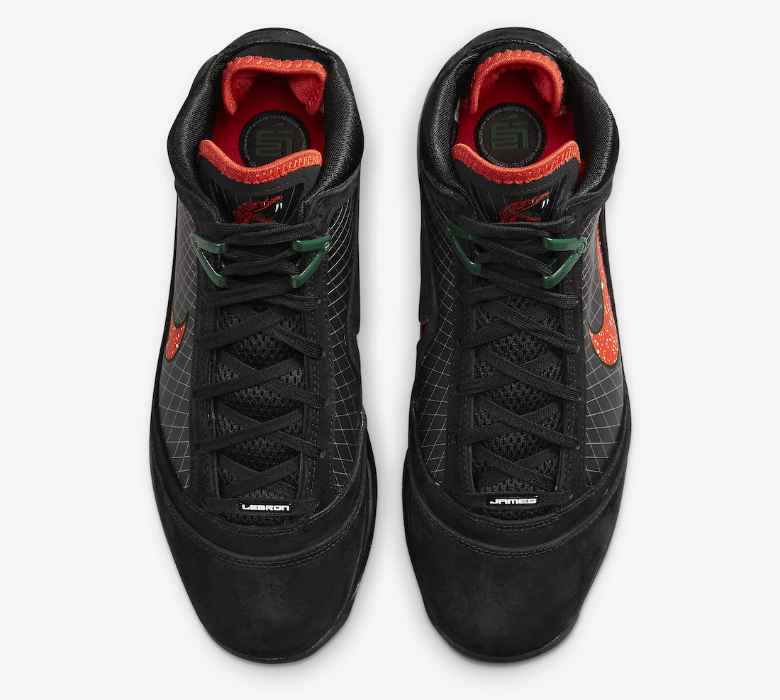 Nike LeBron 7 FAMU Florida AM DX8554-001 Release Date Top