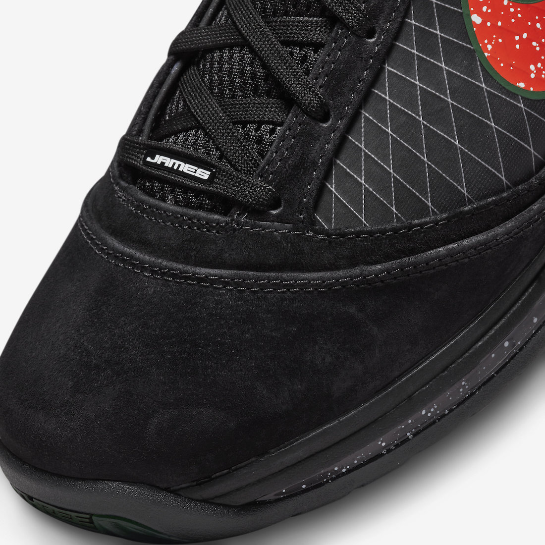 Nike LeBron 7 FAMU Florida AM DX8554-001 Release Date Toe