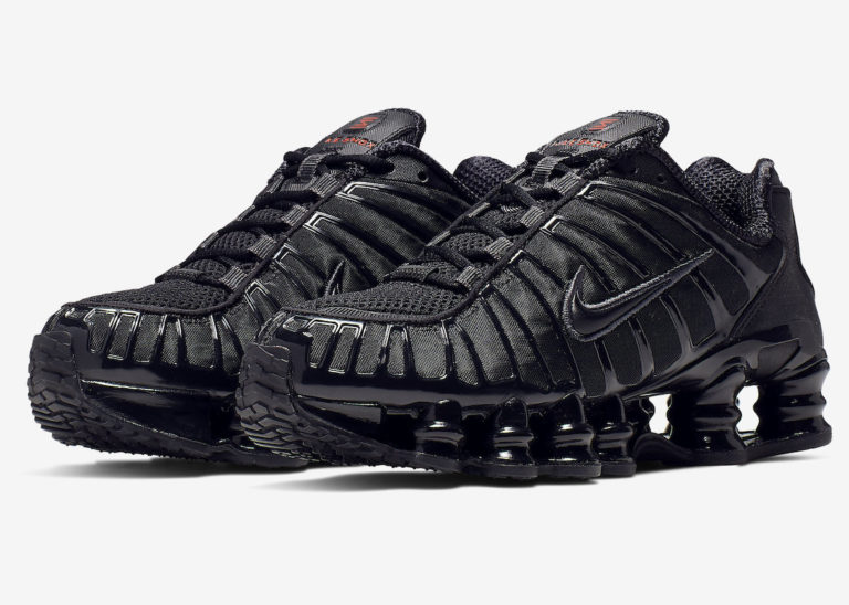 all black shox