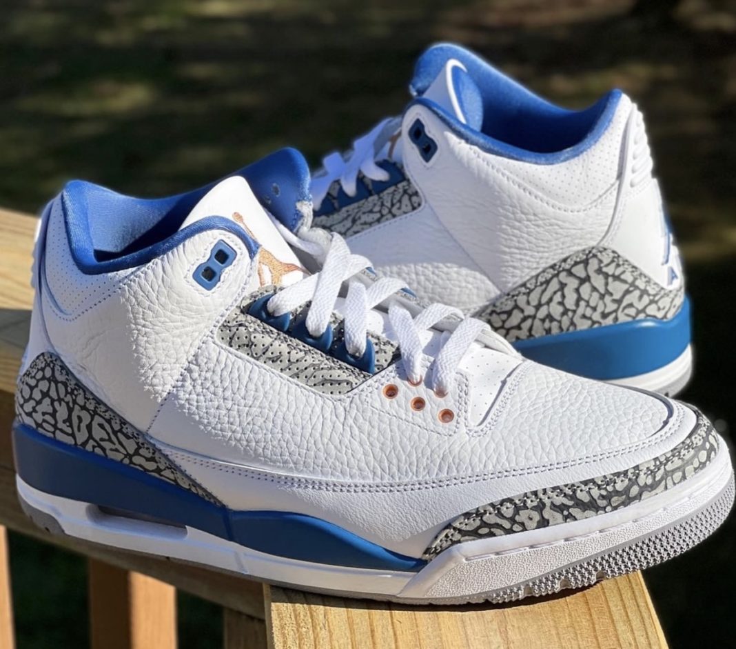 Air Jordan 3 Wizards True Blue CT8532-148 | SBD