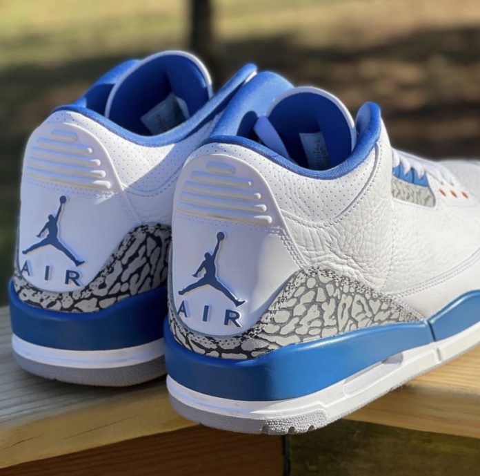 AIR JORDAN 3 WIZARDS PE EARLY REVIEW FIRE SHOE 2023 Sir Pierre   Wizards Air Jordan 3 CT8532 148 Release Date 4 696x689 