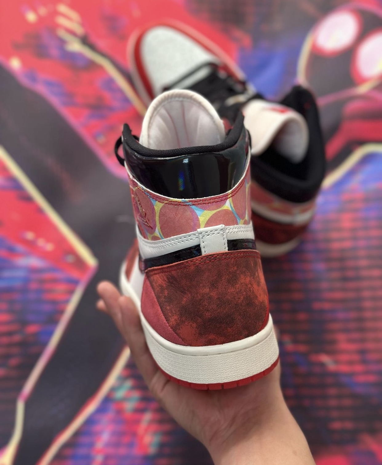 Spider-Man Vintage Nike Jordan retro shoes