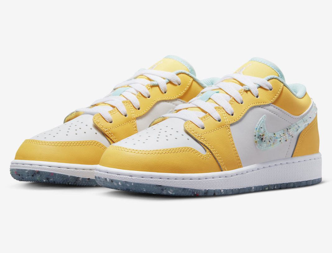 Air Jordan 1 Low GS Yellow White DX4375-800 Release Date