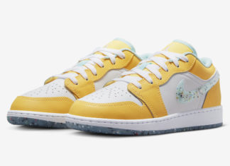 Air Jordan 1 Low GS Yellow White DX4375-800 Release Date
