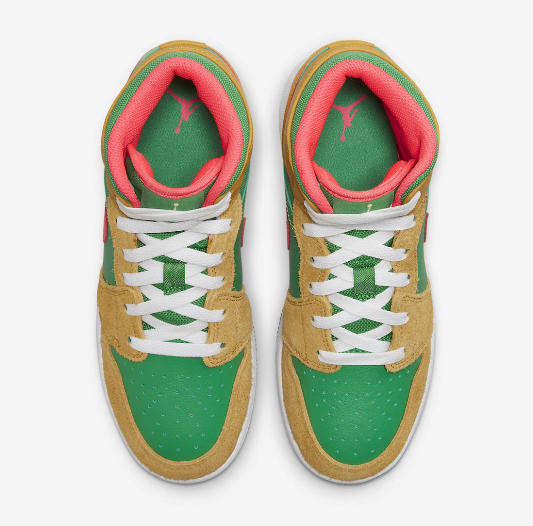 Air Jordan 1 Mid Wheat Watermelon DX4332-700 Release Date | SBD