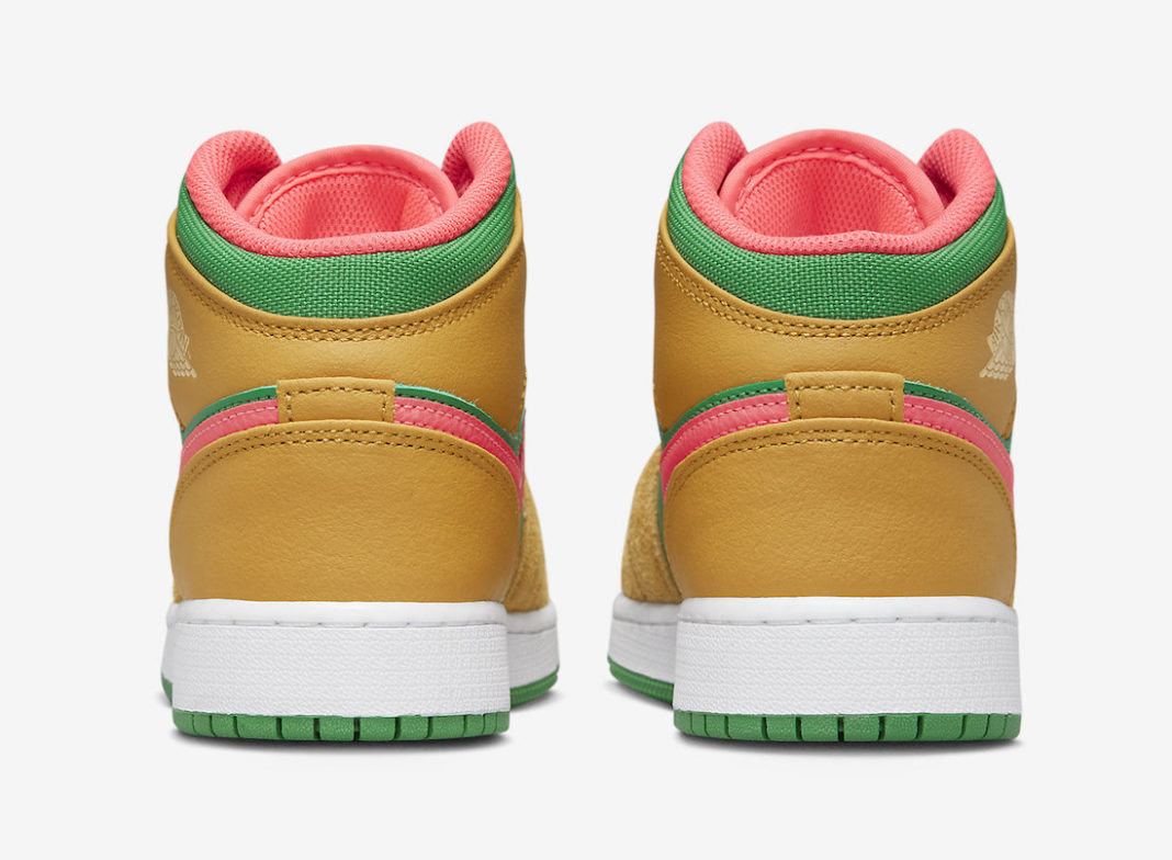 Air Jordan 1 Mid Wheat Watermelon DX4332-700 Release Date | SBD