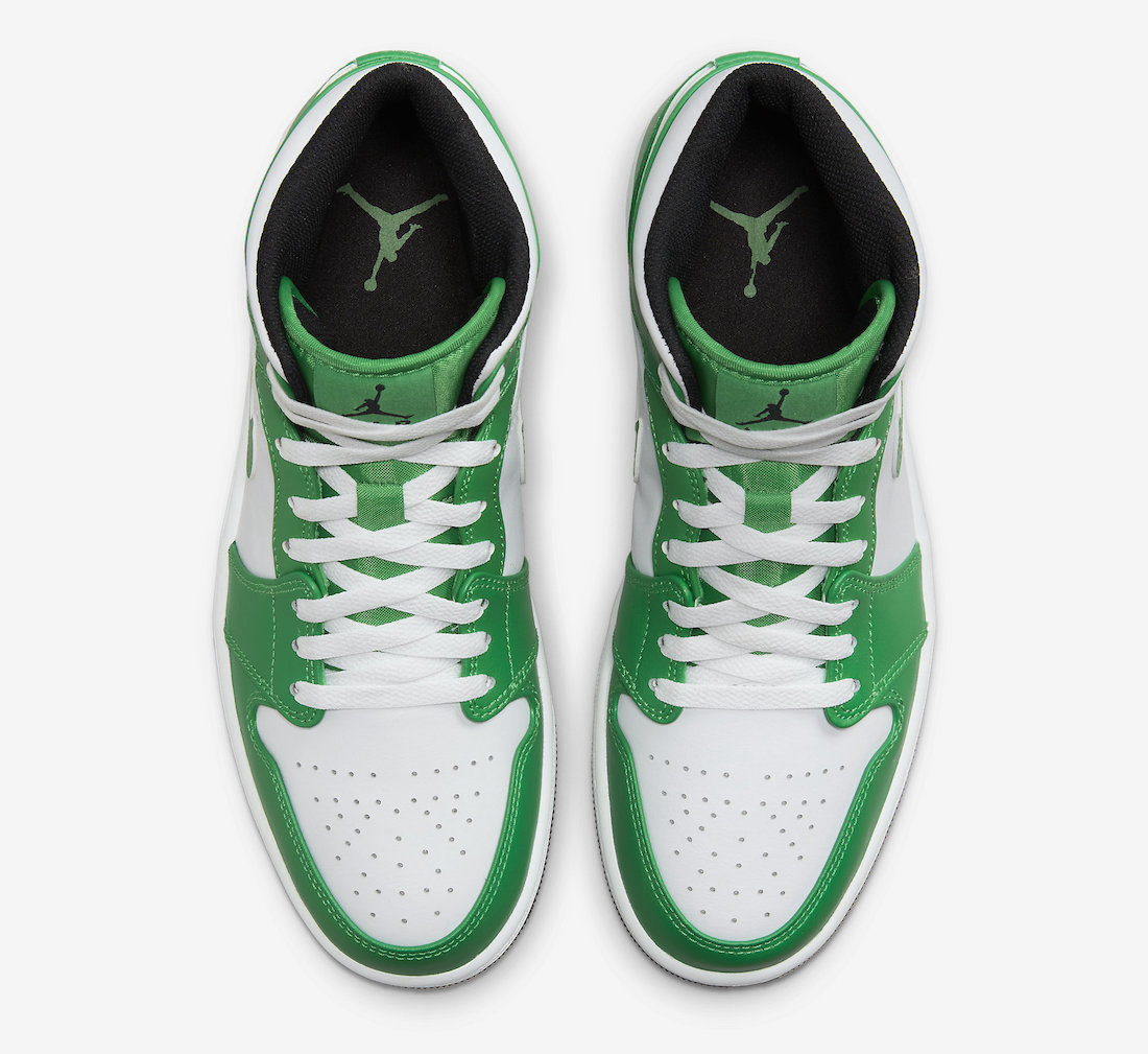 Air Jordan 1 Mid Lucky Green Celtics DQ8426-301 Release Date Top