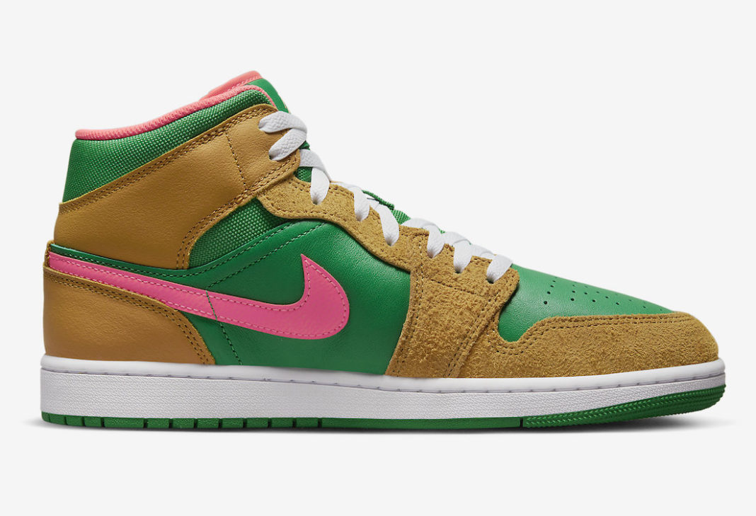 Air Jordan 1 Mid Wheat Watermelon DX4332-700 Release Date | SBD