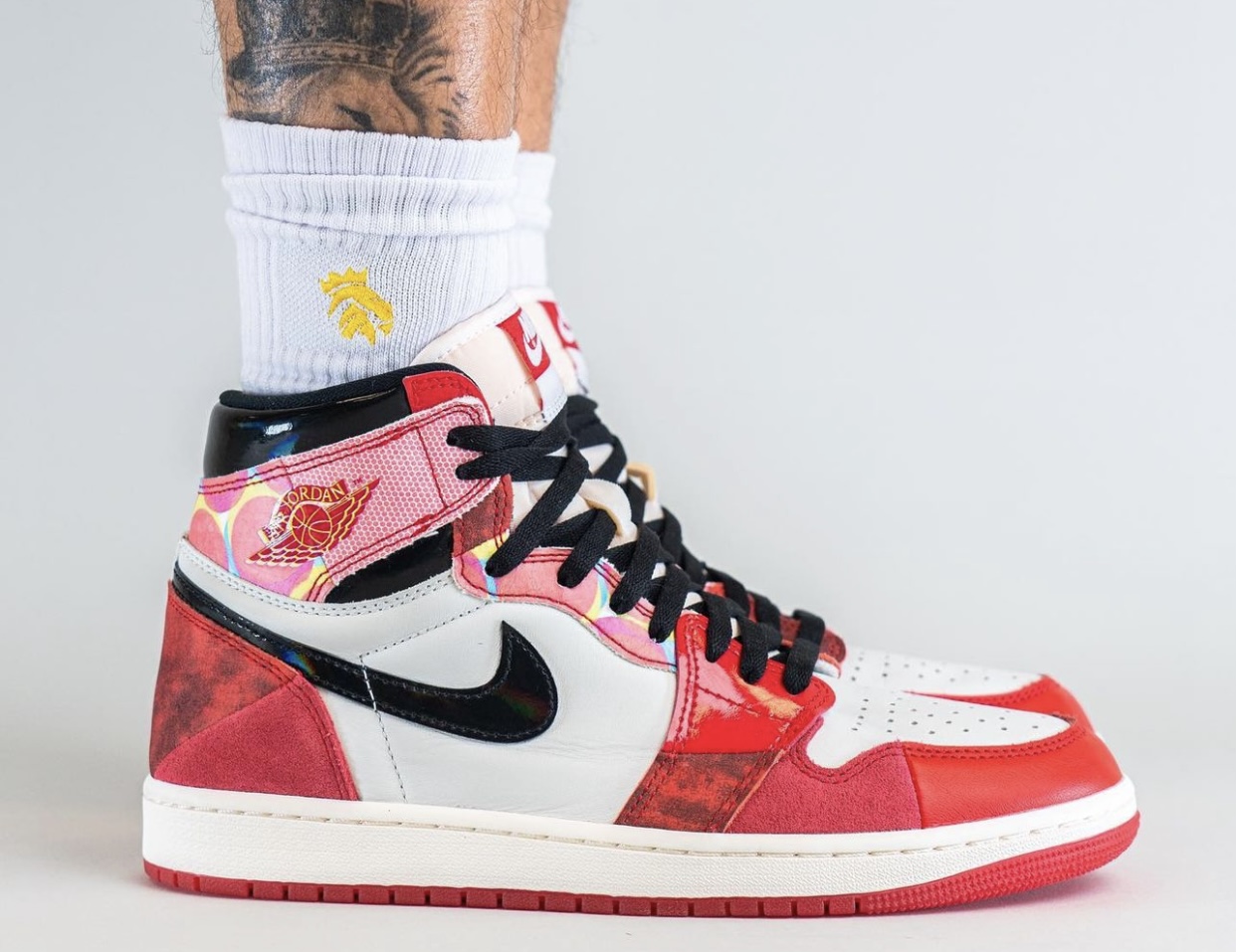 Air Jordan 1 Off White (SpiderVerse) Version , i made : r/Sneakers