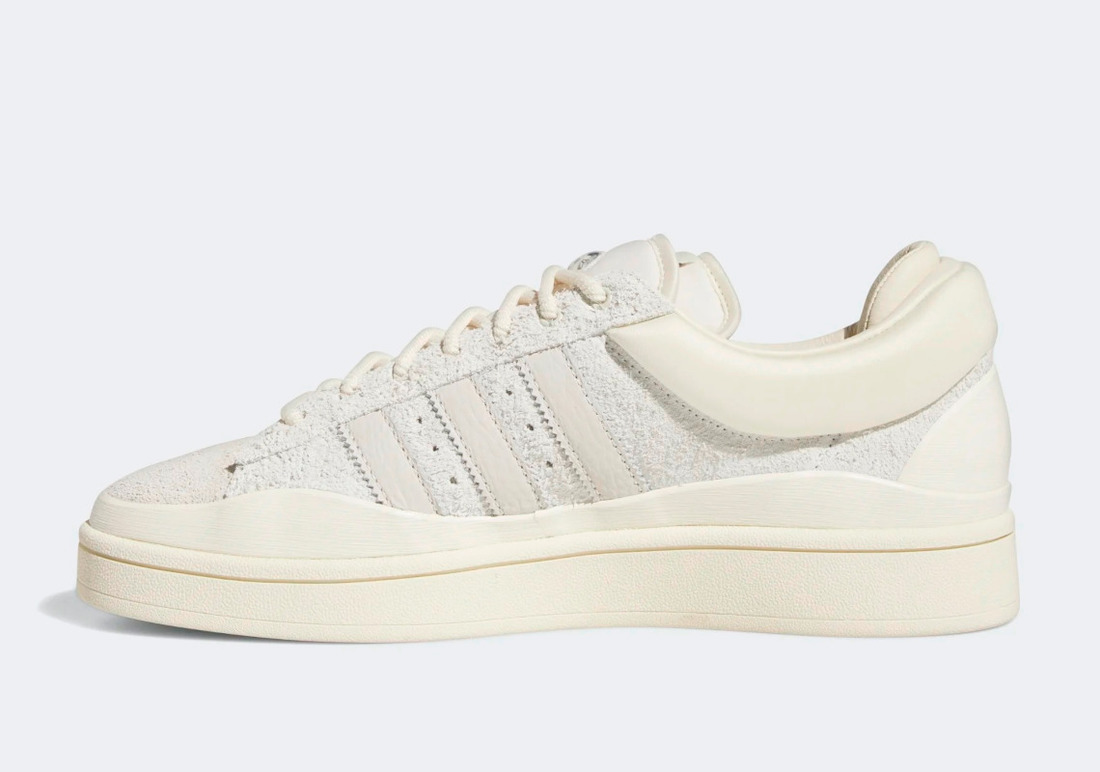 Bad Bunny adidas Campus Cloud White FZ5823 Release Date Medial