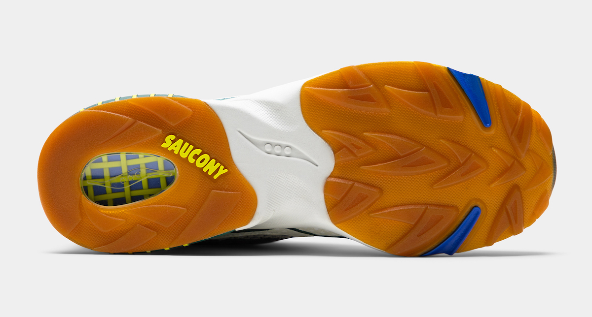 Bodega Saucony 3D Grid Hurricane S70764-1 Release Date Outsole