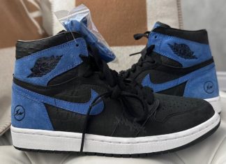Unreleased Fragment x Air Jordan 1 High Sample Surfaces Fragment Air Jordan 1 Croc Black Royal Sample