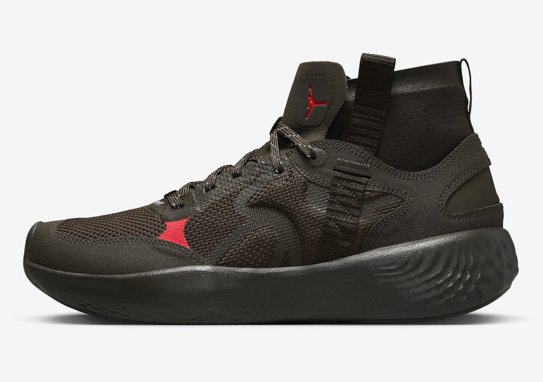 Jordan Delta 3 Mid Dark Chocolate Infrared DR7614-206 Release Date Lateral