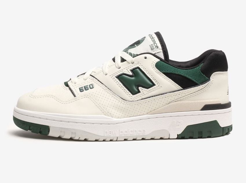 New Balance 550 Pine Green BB550VTC Release Date Lateral