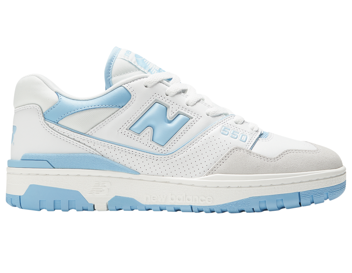 men's new balance 550 white blue grey