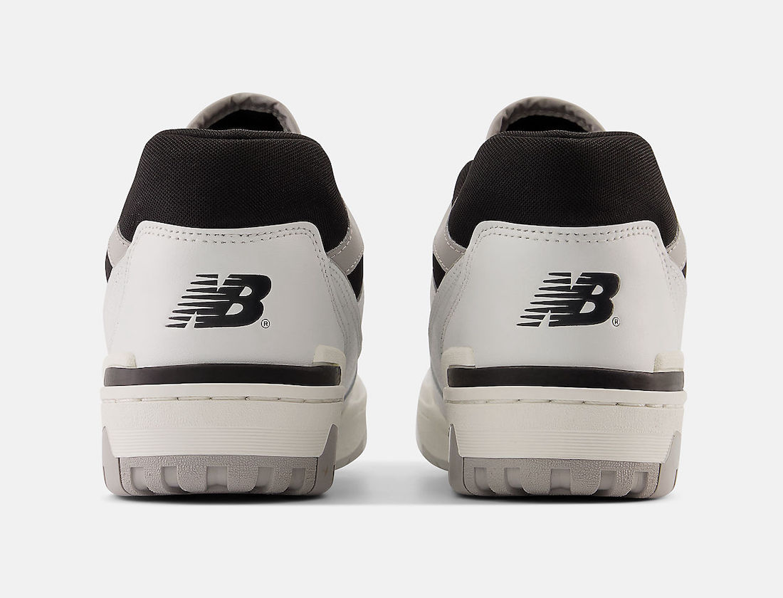 New Balance Ws327Pa White Grey Black BB550NCL Release Date Heel