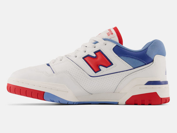 New Balance 550 White Red Blue BB550NCH Release Date | SBD