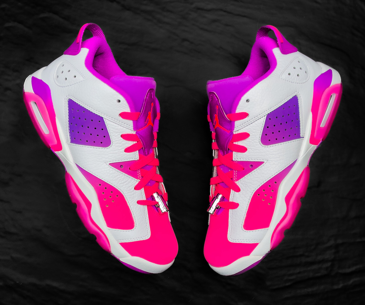 Nicki Minaj Air Jordan 6 Low Pinkprint Sample