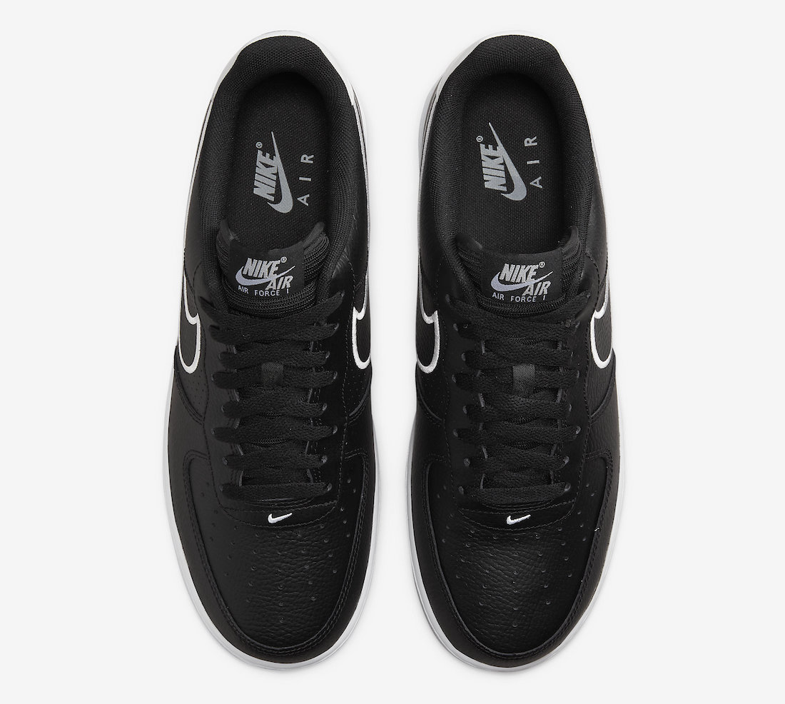 Nike Air Force 1 Low Black White FJ4211-001 Release Date Top