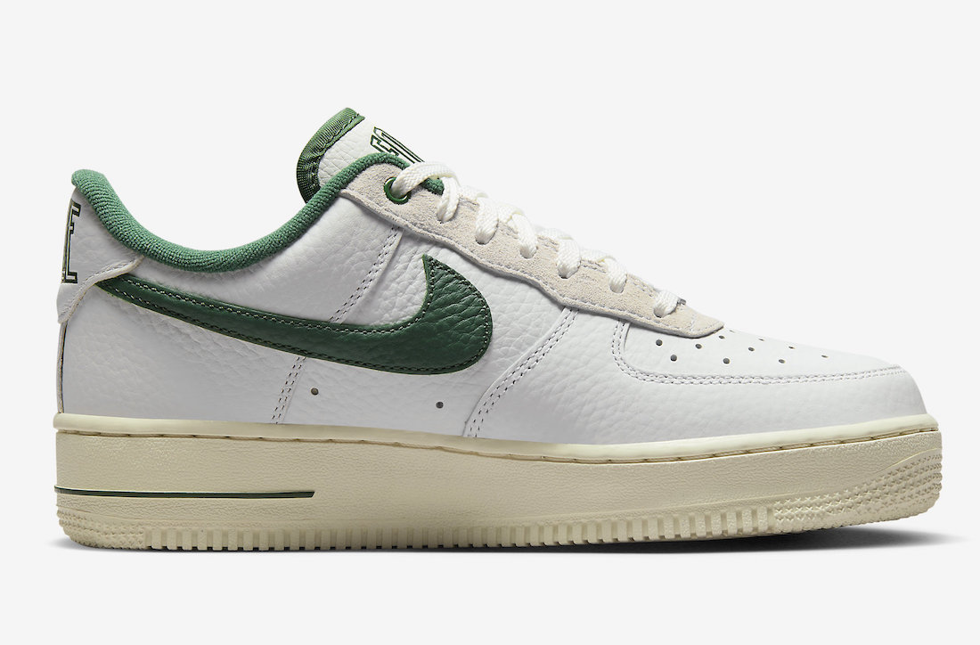 Nike Air Force 1 Low Command Force Summit White Gorge Green DR0148-102 Release Date Medial