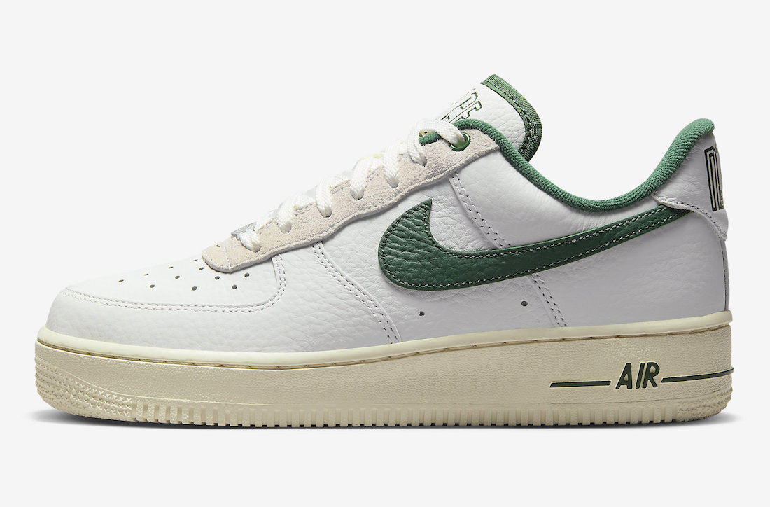 Nike Air Force 1 Low Command Force Summit White Gorge Green DR0148-102 Release Date Lateral