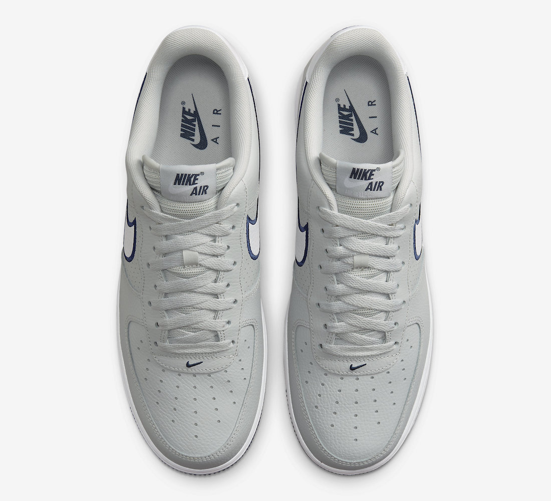 Nike Air Force 1 Low Grey Navy White FJ4211-002 Release Date Top