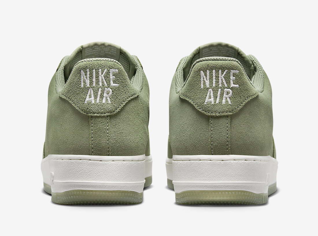 Nike Air Force 1 Low Jewel Oil Green DV0785-300 Release Date