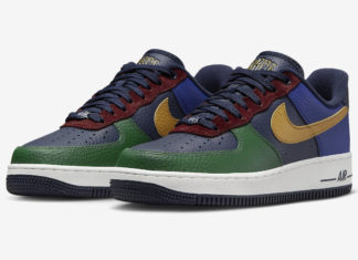 Nike Air Force 1 Low LX Gorge Green Gold Suede Obsidian DR0148-300 Release Date