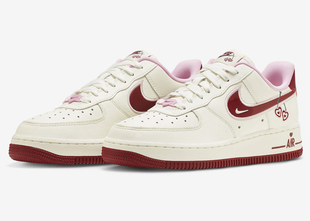 Official Photos of the Nike Air Force 1 Low “Valentine’s Day” (2023