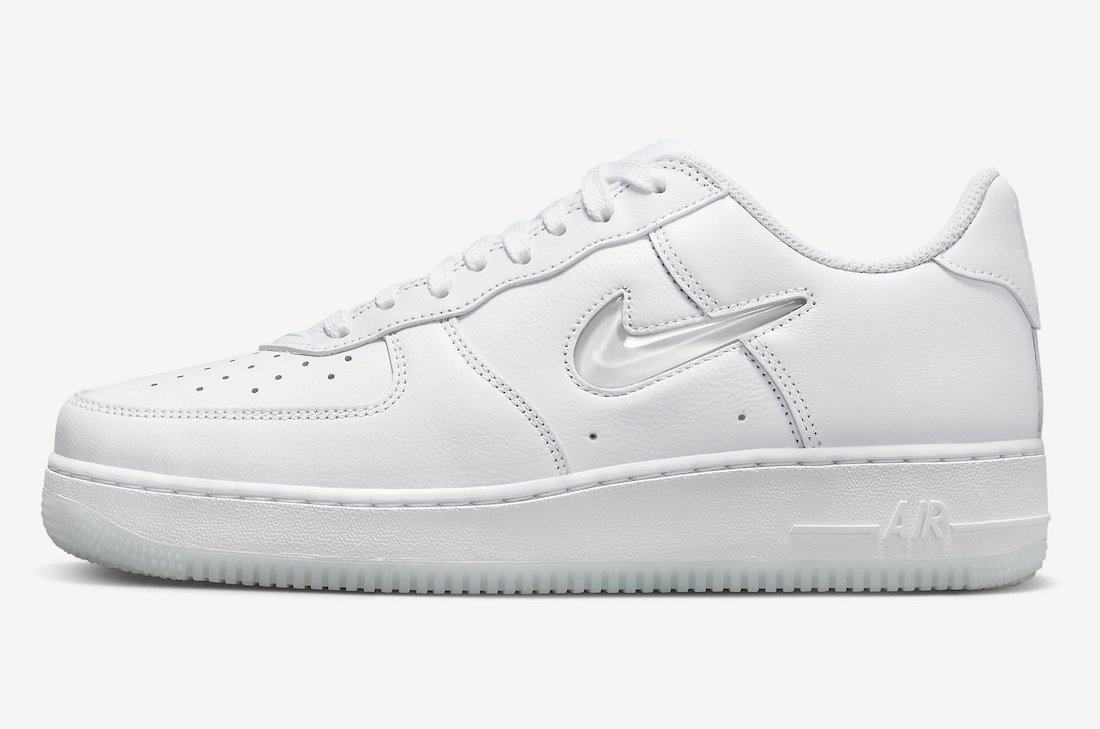 Nike Air Force 1 Low White Jewel FN5924-100 Release Date Lateral