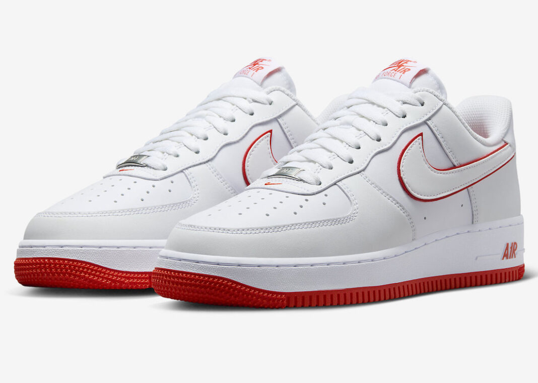 Nike Air Force 1 Low White Picante Red DV0788-102 | SBD